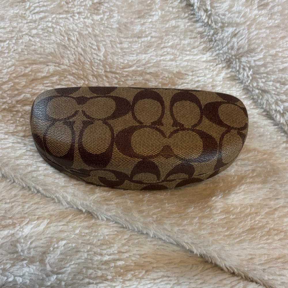 Coach Monogram Brown Patterned Eyeglass Sunglass … - image 2